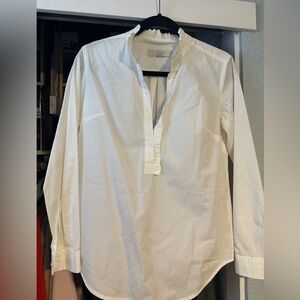Long sleeve white blouse
